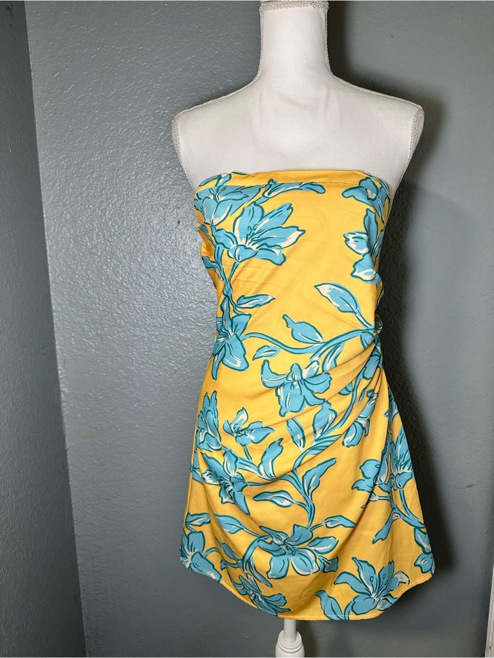 Peppermayo Strapless Tuscany Mini Dress